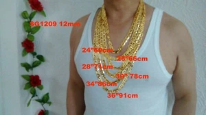 Anchor SG1209 Men's18K Gold Plated Necklace, Birthday Christmas Fashion Gift - Picture 1 of 10