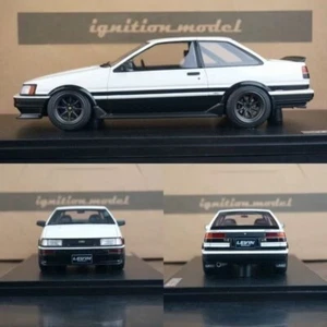 *SUPER RARE* Ignition Model 1/18 Toyota Corolla Levin AE86 2Door GT Apex White - Picture 1 of 2