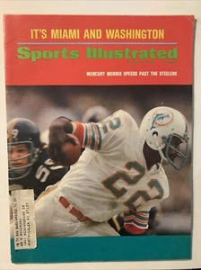 Mercury Morris 8. Januar 1973 Sports Illustrated Miami Dolphins - Bild 1 von 1
