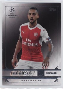 2016-17 Topps UCL Showcase Theo Walcott #5 Rookie RC