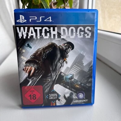 Watch Dogs PS4 PlayStation 4 | Complete w/Manual PAL Original Packaging German - Image 1 of 4