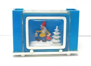 1963 TV Schneekugel Salz Pfeffer Elfe CLACO Sammlerstück Kenilworth N.Y #205 - Bild 1 von 8