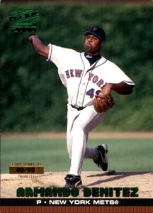 2000 Pacific EMERALD GREEN #273 Armando Benitez SERIAL #88/99 NEW YORK METS - Picture 1 of 2
