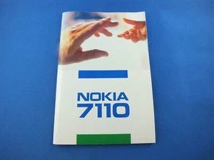 Original Nokia 7110 manuel d'utilisation livre allemand manuel d'utilisation - Photo 1 sur 8