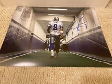 Dallas Cowboys Tony Romo Hallway Pic Signed Autograph Auto 11x14 Photo