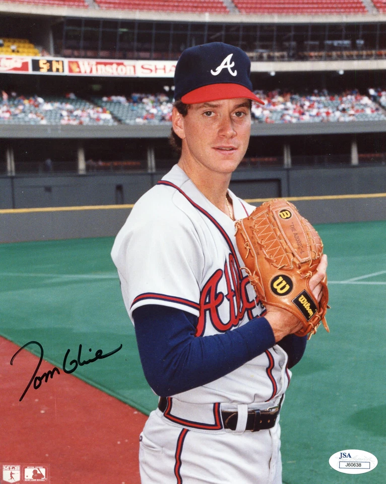Tom Glavine Autographed 8x10 Photo (JSA) - Image 1 of 1