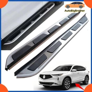 Fits For Acura MDX 2022 2023 2pcs Running Boards Side Steps Pedals Nerf Bar - Imagen 1 de 14