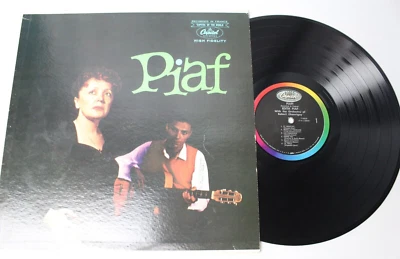 EDITH PIAF WITH THE ORCHESTRA OF ROBERT CHAUVIGNY LP 12" VINYL RECORD, T-10210 - Imagem 1 de 2