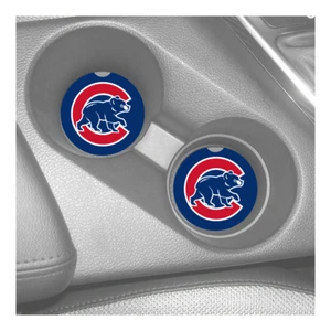 Chicago Cubs D2 Custom Gummi Auto Getränkehalter Untersetzer Set (2) - Bild 1 von 1