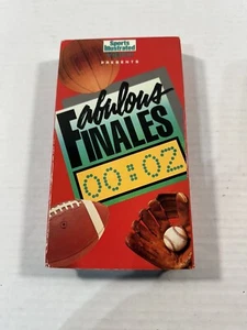 Sports Illustrated Fabulous Finales 1989 - VHS Video Tape - Imagen 1 de 3