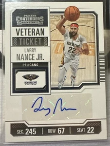 Larry Nance Jr 2023 Contenders - Veteran Ticket Autograph Retail #VTR-LNP - Picture 1 of 2