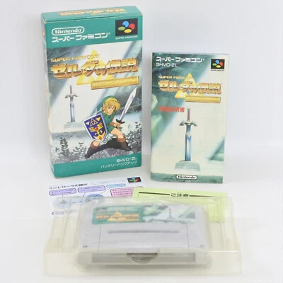 1.0 Ver ZELDA The Legend of Triforce Super Famicom Nintendo 3054 sf - Image 1 of 4
