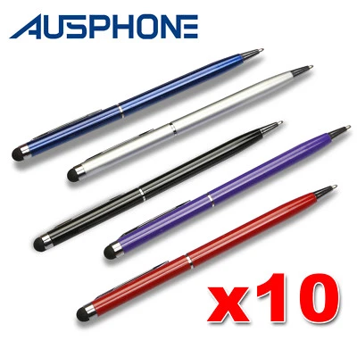 10X Capacitive Touch Screen Stylus Ball Pen for Apple iPhone iPad iPod Samsung - image 1 of 4
