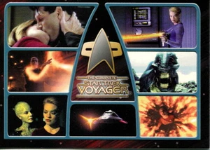 THE COMPLETE STAR TREK VOYAGER 2002 RITTENHOUSE ARCHIVES PROMO CARD P1 - Picture 1 of 1