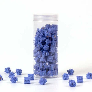 Gateron CJ Switch Light Blue Schalter für Mechanische Tastatur 110 stk. - Zdjęcie 1 z 4