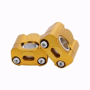 Motorcycle Handlebar Risers 1 1/8" 7/8" 28mm and 22mm Universal Handlebars Cl... - Picture 1 of 7
