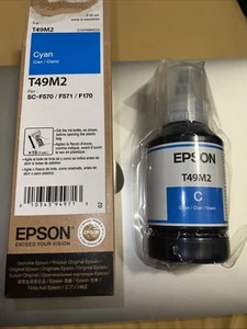 EPSON T49M2 EXPIRED CYAN Sublimation ink For SC-F570 ~ F170 ~ 140ml - Afbeelding 1 van 2