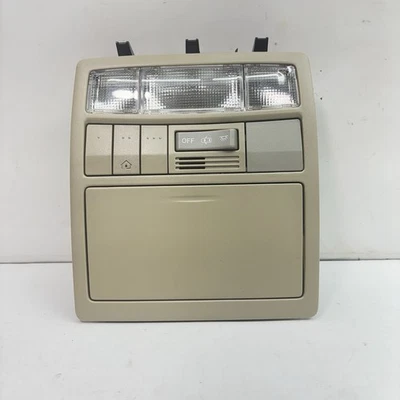 Toyota Venza 2009-2012 consola superior beige domo luz lámpara con Homelink OEM Foto 1 de 4