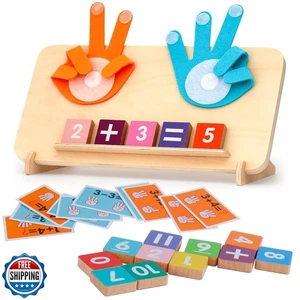Preschool Learning Toys for Toddlers 3+ Years, Educational Number Counting Bl - Picture 1 of 5