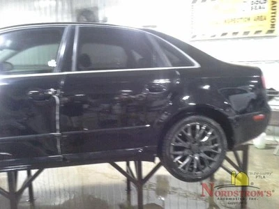 2008 Audi A4 Gas Fuel Filler Door Lid Cover Black - Image 1 of 4