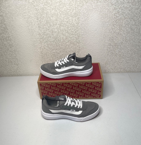 Sneakers uomo Vans Range Exp Mesh grigio ghiaccio bianco taglia 8