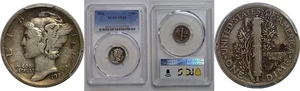 1921 Mercury Dime   PCGS VF-20 - Picture 1 of 3