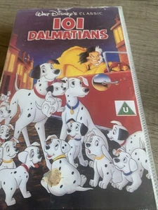 Walt Disney 101 Dalmatians VHS Video Tape (U) 1992 Very Rare “Miss Print” - Picture 1 of 4