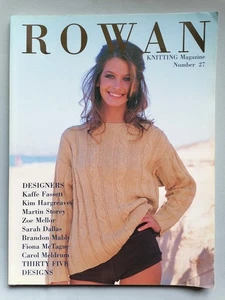 Rowan Knitting Magazine No.27, 35 Knitting Patterns, 118pg - Picture 1 of 18