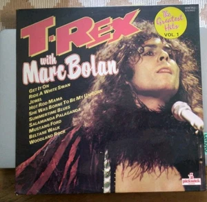 T. REX WITH MARC BOLAN   THE GREATEST HITS VOL 1   VINYL LP   Pickwick SHM 953 - Picture 1 of 2