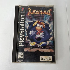 Rayman PS1 Long Box CIB mit Registrierungskarte getestet - Bild 1 von 12