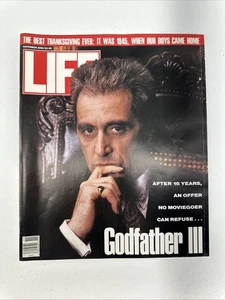 Life Magazine Al Pacino Godfather 3 Nov 1990 50th Anniversary - Picture 1 of 4
