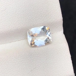 Natural 1.75Ct Soft Pink Morganite Cushion Cut Loose Faceted Cut Gemstone Africa - Picture 1 of 15