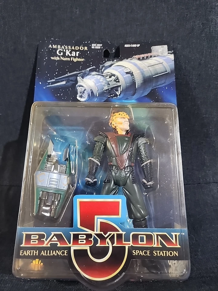 Babylon 5 Captain Ambassador G' Kar 6" Action Figure 1997 New Exclusive Toys  — 第 1/4 张图片