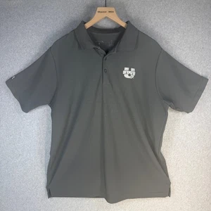 Antigua Activewear Poloshirt Herren Utah State XL grau Polyester feuchtigkeitsableitend - Bild 1 von 11