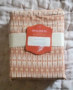Set lenzuola OpalHouse design con jungalow cotone percalle taglia intera nuovo - Foto 1 di 4