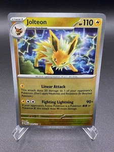 Jolteon (Poke Ball Pattern) 029/131 SV: Prismatic Evolutions Holo - Picture 1 of 4