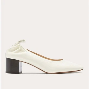 NUEVO Tacón Everlane The Day en Cuero Italiano Hueso Blanco Para Mujer Talla 8, $175 - Imagen 1 de 13