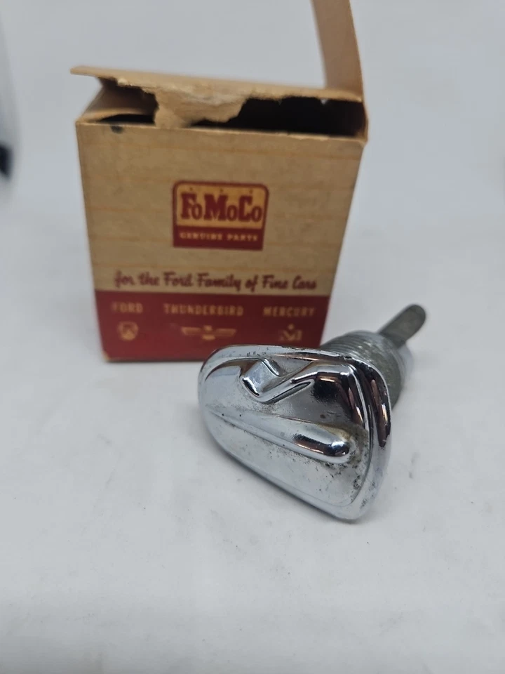 Conjunto de cubierta de llave de maletero Ford Deck BN7043516 NOS FoMoCo Thunderbird Mercury Foto 1 de 4