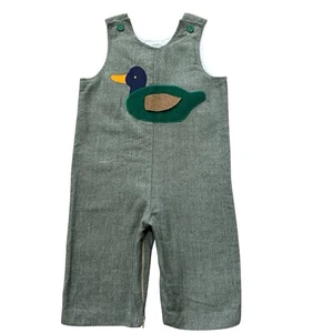 Funtasia! Too Duck Lined Romper EUC 18 Months - Picture 1 of 4