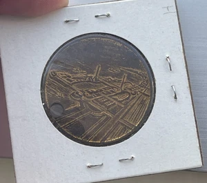 1933 Fairgrounds Aerial View Century of Progress Token L2 - Picture 1 of 2