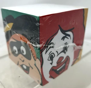 VTG McDonalds Sealed Note Pad/Block featuring McDonald Characters RARE NEW - Picture 1 of 4