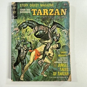 Tarzan Of The Apes Story Digest Magazine 1970 Gold Key Edgar Rice Burroughs  - Picture 1 of 9