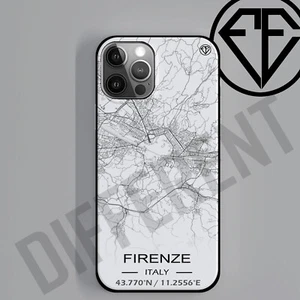 Hülle Florenz für iPhone Samsung Huawei, Handyhülle Florenz Stadt Karte - Bild 1 von 1