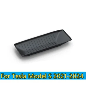 For Tesla Model S 2021-2024 Plaid Long Rear Trunk Under Cargo Liner Mat - Picture 1 of 2