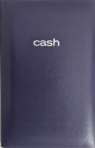 Cash Book (Ledger Lined), 144 Pages, Blue Hardcover, 7-15/16" x 5-1/8"- One Book - Picture 1 of 2