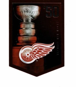 2012 Panini Molson Stanley Cup Champions Banner Detroit Red Wings 1950 - Bild 1 von 2