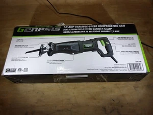 NUEVA SIERRA ALTERNATIVA GENESIS 7.5AMP VELOCIDAD VARIABLE #GRS750 - Imagen 1 de 3