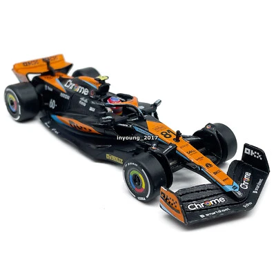 1:43 Scale F1 2023 McLaren MCL60 Model Car Diecast Toy Vehicle Oscar Piastri #81 - Image 1 of 4