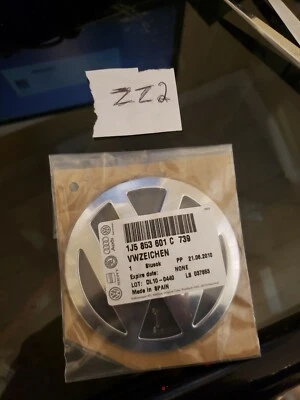 NEW  2000-2004 VW Volkswagen Jetta Sedan Rear Emblem GENUINE OEM 1j5-853601c739 - Image 1 of 2