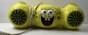 Spongebob Squarepants SB250 Emerson Boom Box CD Player Radio PARTS ONLY - Picture 1 of 22